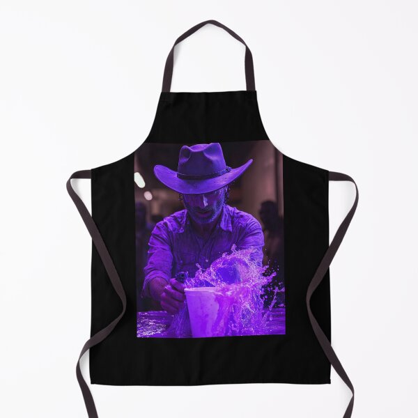 Item preview, Rick Grimes Purple Drip Art Print designed and sold by WockWave.
