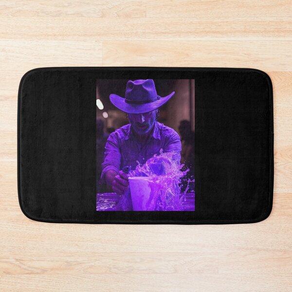Item preview, Rick Grimes Purple Drip Art Print designed and sold by WockWave.