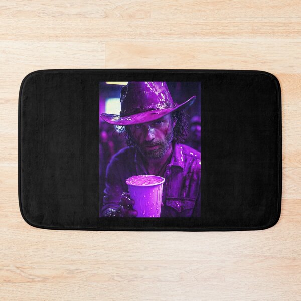 Item preview, Rick Grimes Cinematic Purple Splash designed and sold by WockWave.