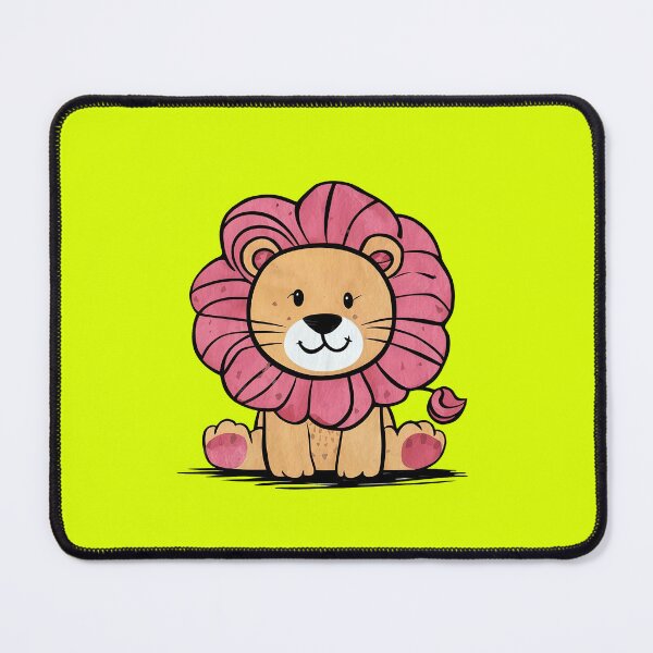 Item preview, Funny friendly greeting lion for kids and children designed and sold by ArtEventET.