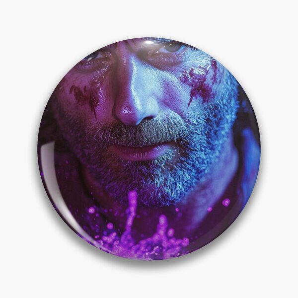 Item preview, Rick Grimes Purple Lean Cinematic Art designed and sold by WockWave.