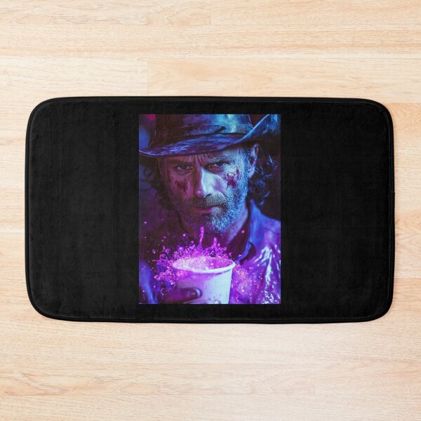 Item preview, Rick Grimes Purple Lean Cinematic Art designed and sold by WockWave.