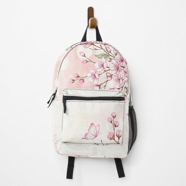 Item preview, Pink Cherry Blossom Rose Bouquet Art designed and sold by IntelliMindDesigns.