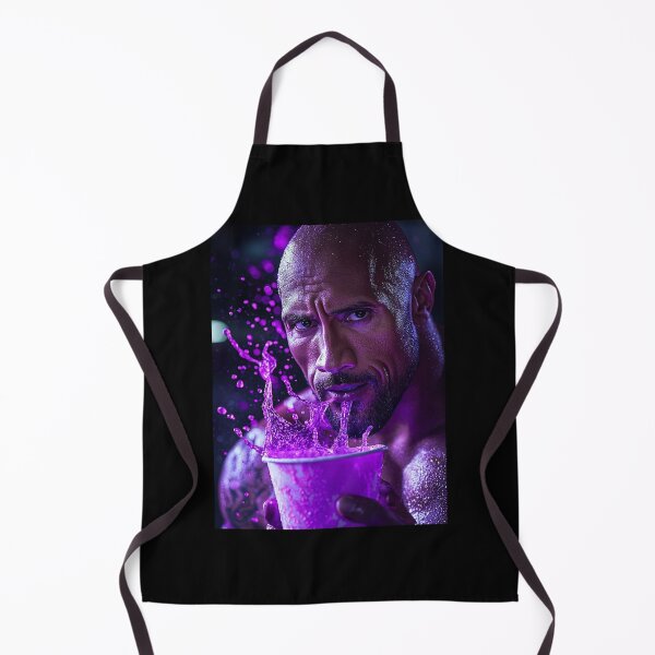 Item preview, The Rock Dwayne Purple Drink Pop Culture Art designed and sold by WockWave.