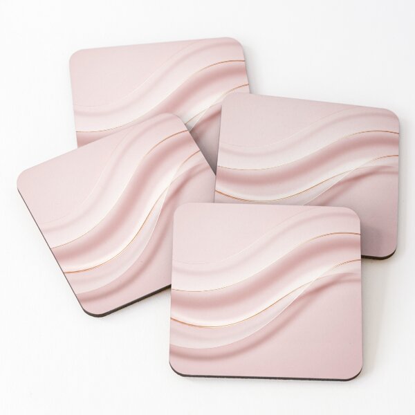 Item preview, Blush Pink Gold Wave Phone Case designed and sold by IntelliMindDesigns.