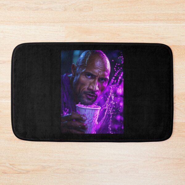 Item preview, The Rock Dwayne Purple Drink Pop Culture Art designed and sold by WockWave.