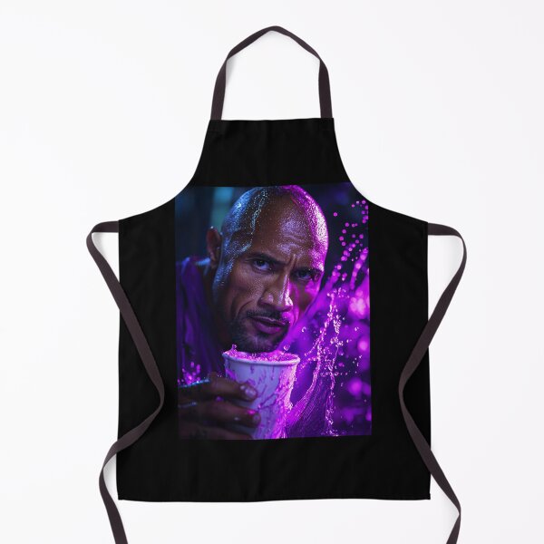 Item preview, The Rock Dwayne Purple Drink Pop Culture Art designed and sold by WockWave.
