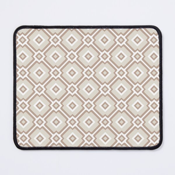 Item preview, Mocha & white coffee mosaic designed and sold by Mint + Midnight.