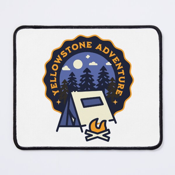 Item preview, Yellowstone State Park Classic T-shirt Sticker designed and sold by ThinkNature!.