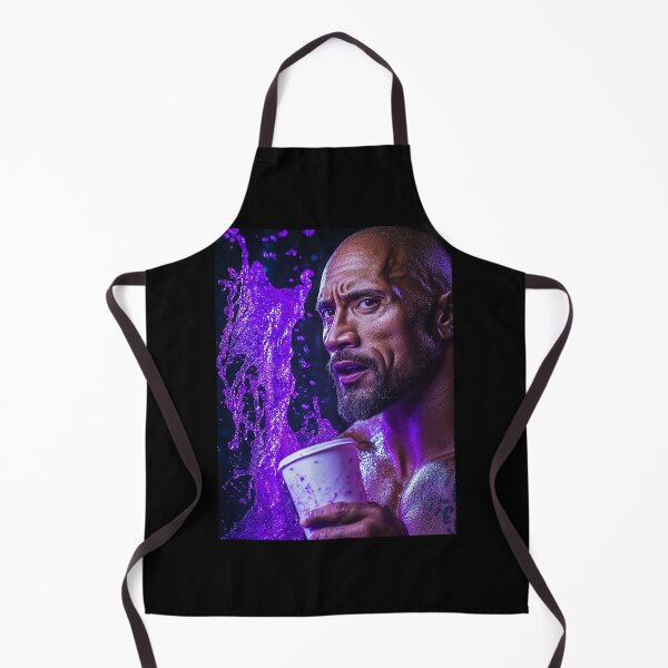 Item preview, The Rock Dwayne Purple Splash Pop Art designed and sold by WockWave.