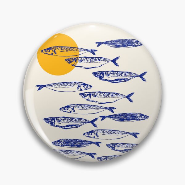 Item preview, Vintage Mackerel Sunset Coastal Summer Aesthetic designed and sold by MaiZephyr.