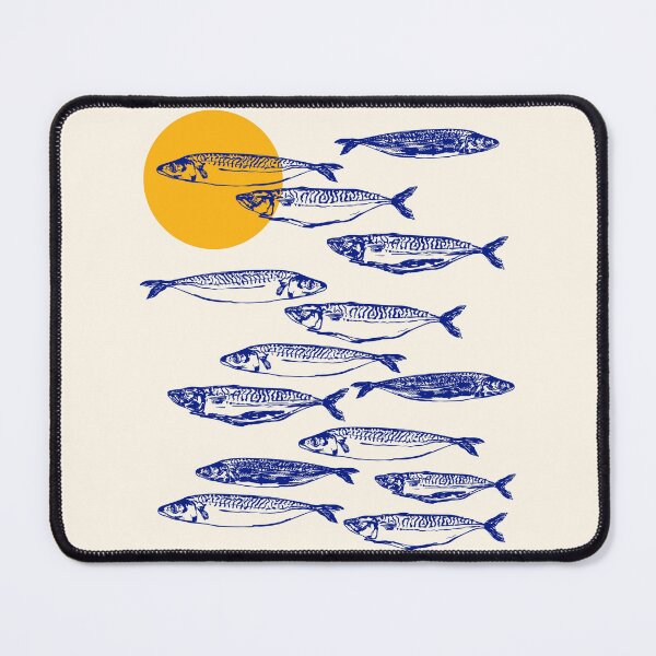 Item preview, Vintage Mackerel Sunset Coastal Summer Aesthetic designed and sold by MaiZephyr.
