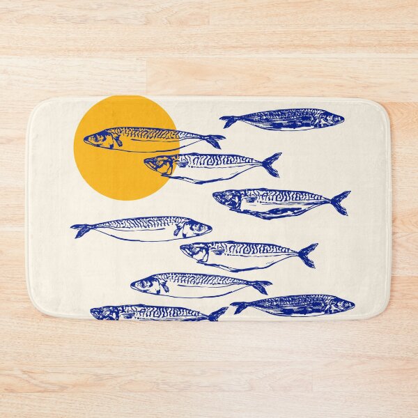 Item preview, Vintage Mackerel Sunset Coastal Summer Aesthetic designed and sold by MaiZephyr.