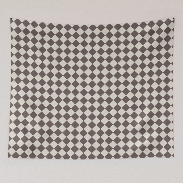 Item preview, Wenge & white coffee mini harlequin designed and sold by Mint + Midnight.