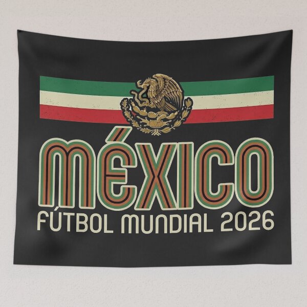 Item preview, Mexico Retro Fútbol Heritage 2026 Design designed and sold by rygenr8.