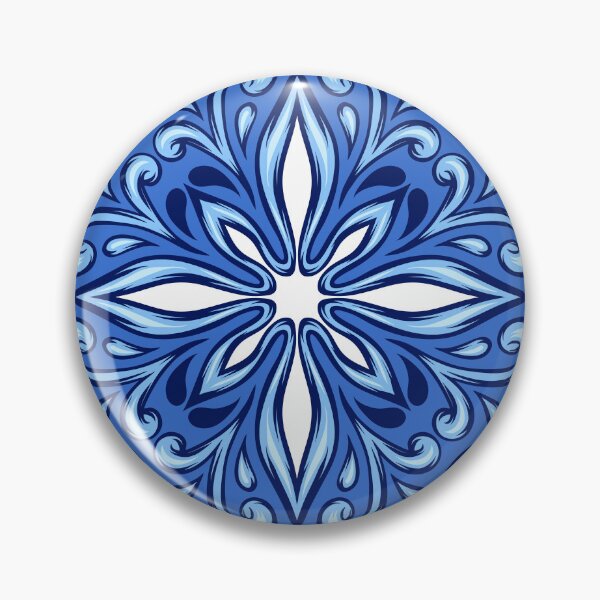Item preview, Rangoli design blue designed and sold by Heaven1111.