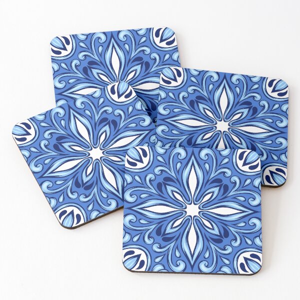 Item preview, Rangoli design blue designed and sold by Heaven1111.