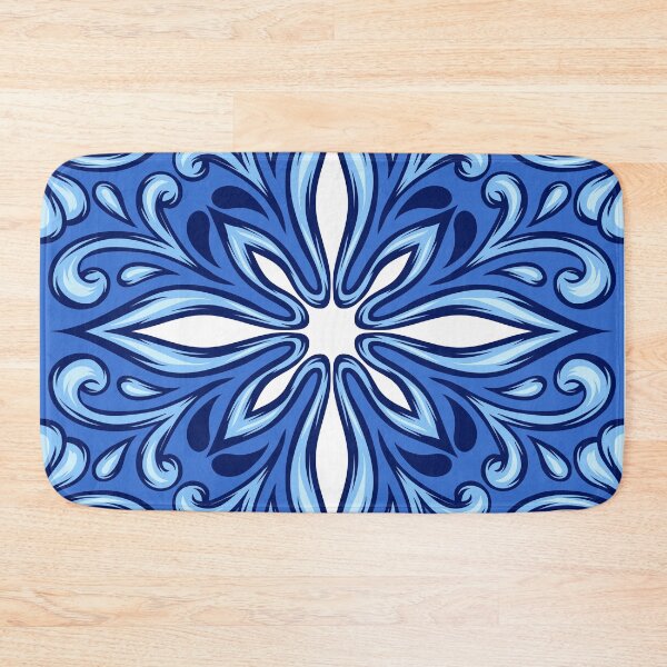 Item preview, Rangoli design blue designed and sold by Heaven1111.