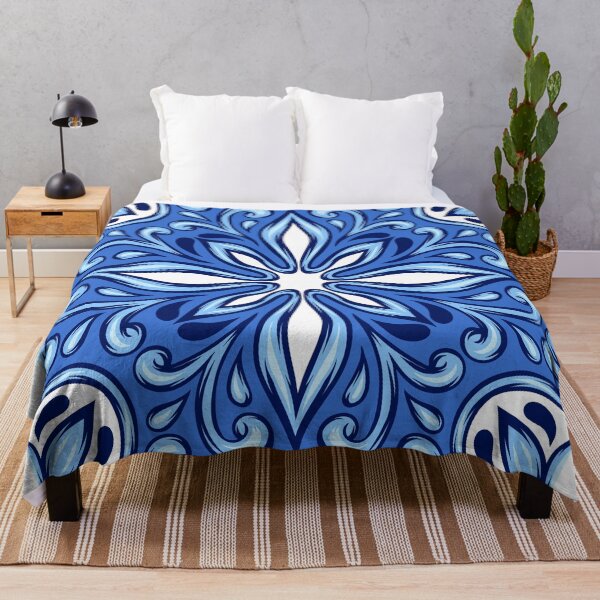 Item preview, Rangoli design blue designed and sold by Heaven1111.