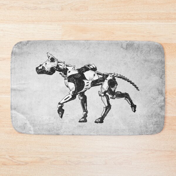 Item preview, Android Dog Robotic Canine Dark Sci-Fi Machine Art designed and sold by Ghoul Enterprises.