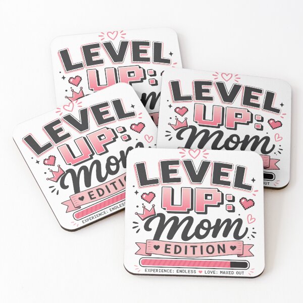 Item preview, Level Up Mom Edition Funny Gamer Mom Design | Mother’s Day Gaming Gift designed and sold by Denskie.