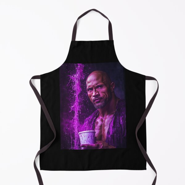 Item preview, The Rock Dwayne Purple Drink Pop Culture Art designed and sold by WockWave.