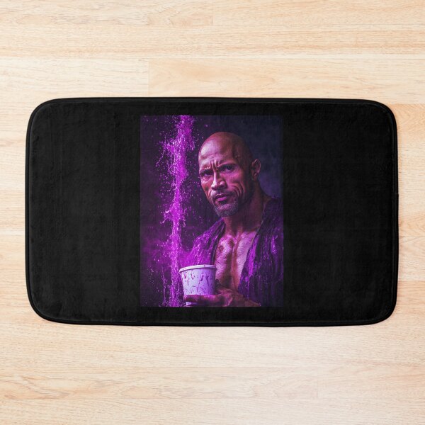 Item preview, The Rock Dwayne Purple Drink Pop Culture Art designed and sold by WockWave.
