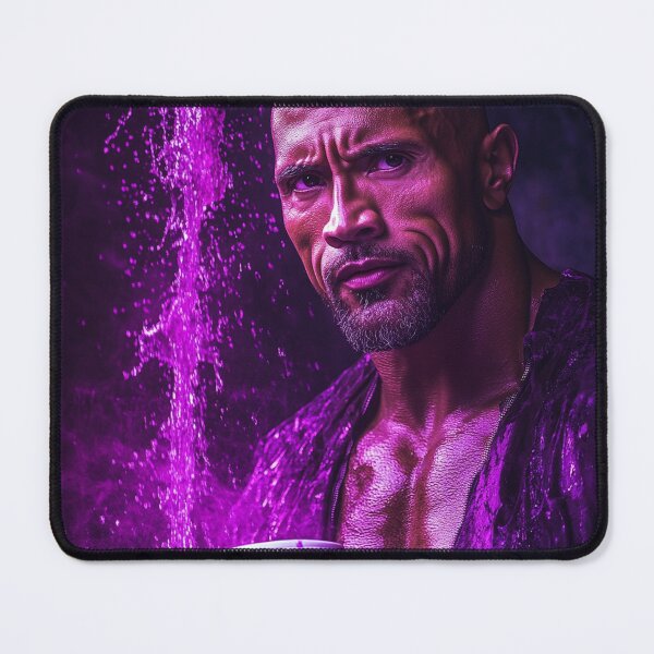 Item preview, The Rock Dwayne Purple Drink Pop Culture Art designed and sold by WockWave.