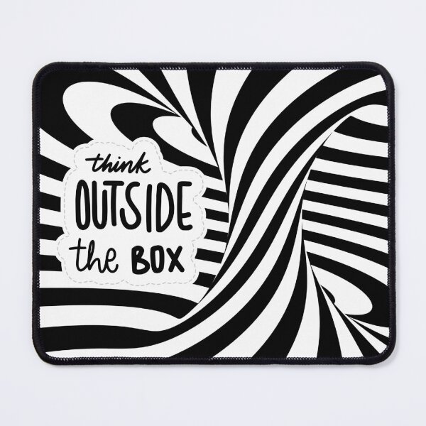 Item preview, Think Unique designed and sold by DigitalLuckyCat.