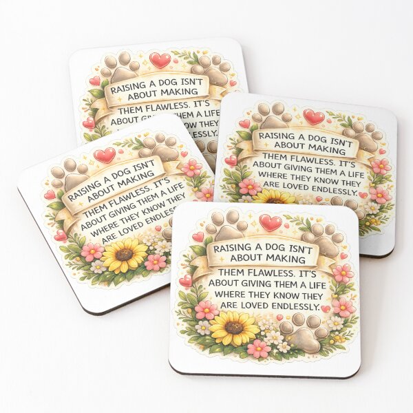 Item preview, Raising a Dog Quote  designed and sold by DrakeDogShop.