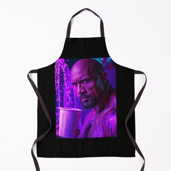 Item preview, The Rock Dwayne Purple Lean Cinematic Art designed and sold by WockWave.