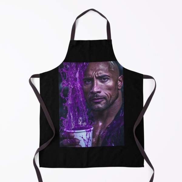 Item preview, The Rock Dwayne Purple Chemical Splash Art designed and sold by WockWave.