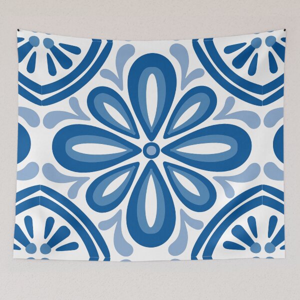 Item preview, Blue rangoli design  designed and sold by Heaven1111.