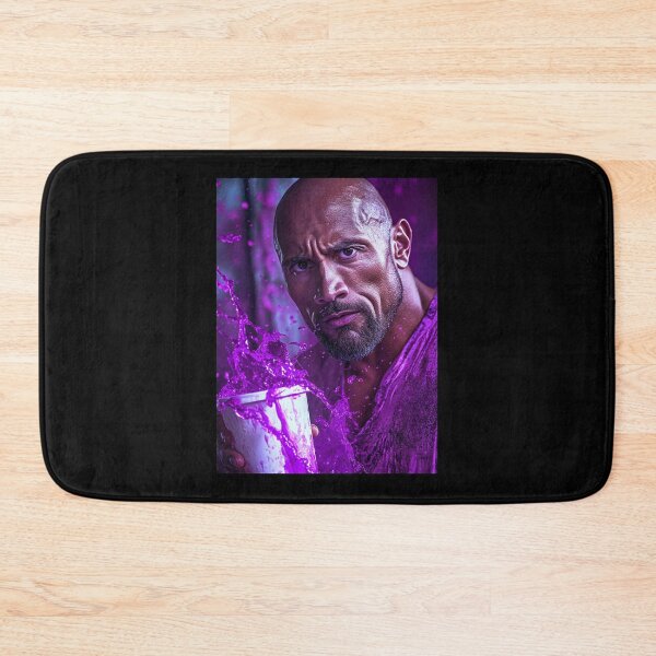Item preview, The Rock Dwayne Cinematic Purple Splash designed and sold by WockWave.