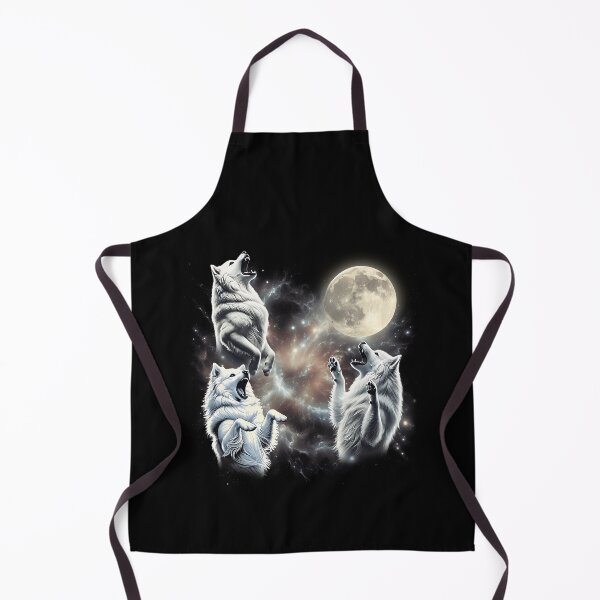 Item preview, American Eskimo Dog Howling Moon Lover Dog designed and sold by MosaikkiArt.