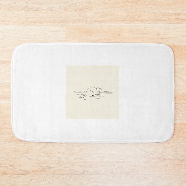 Item preview, Calm — Shoreline Beaver Minimalist Art designed and sold by borealminimal.