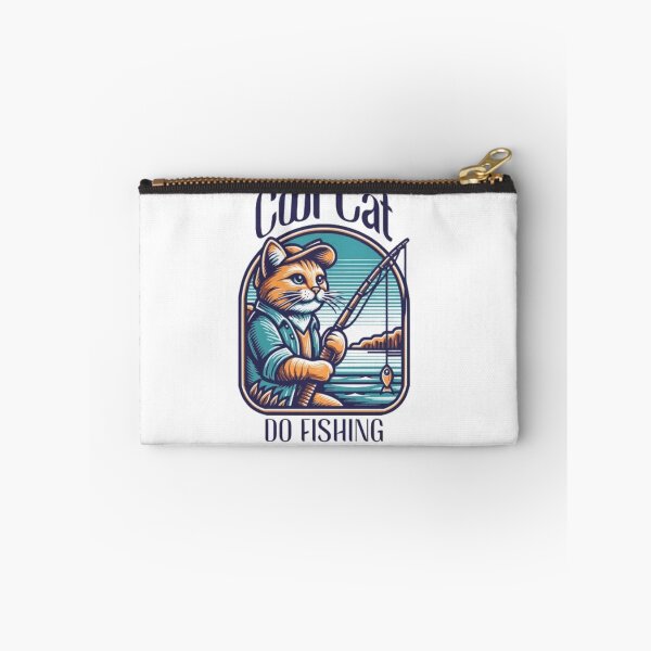 Item preview, Cool Cat Do Fishing – Retro Fishing Legend Tabby Art designed and sold by GenZFashion000.