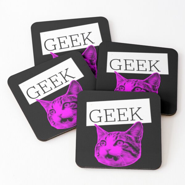 Item preview, Geek designed and sold by DigitalLuckyCat.