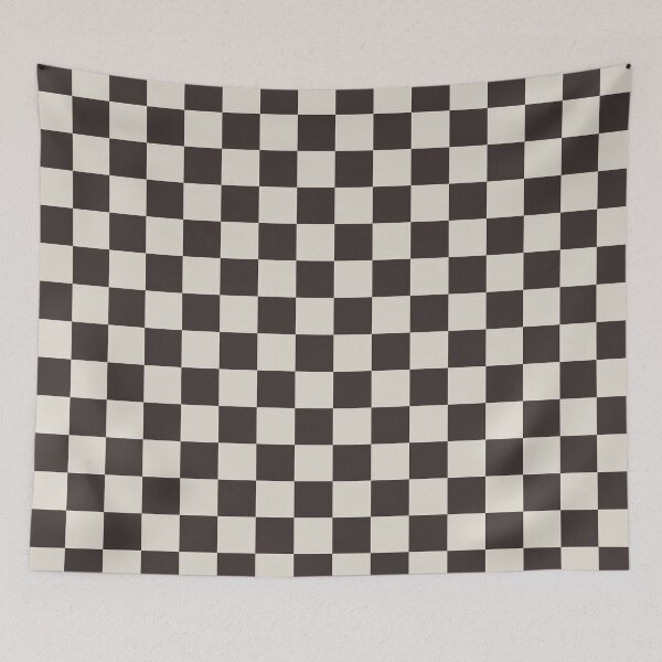 Item preview, Black coffe & white coffee checkered seamless pattern designed and sold by Mint + Midnight.