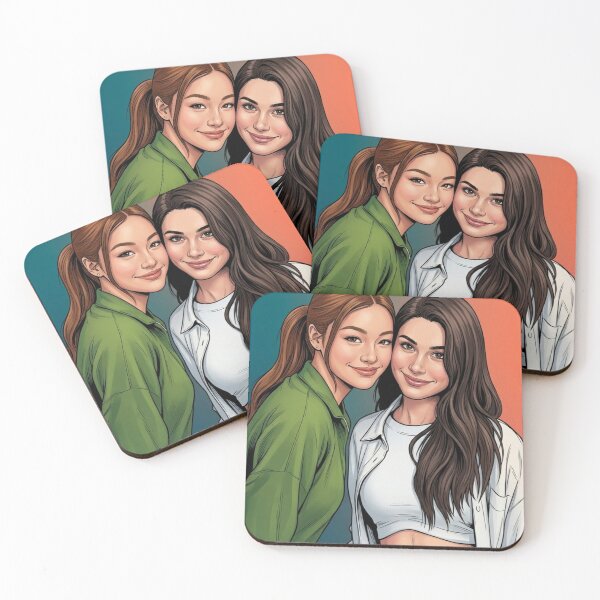 Item preview, Cuteness LenaMiu Thai GL Series Lgbtq+ Love Drama Romance Sapphic designed and sold by Mind Space.