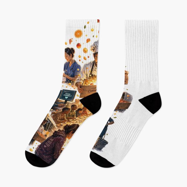 Item preview, Community Food Festival Art designed and sold by InkNovaLab.