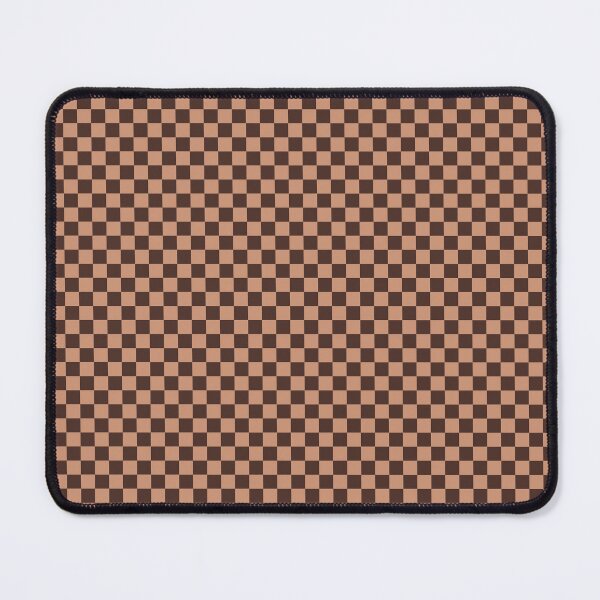 Item preview, Acajou & antique brass small scale checkered designed and sold by Mint + Midnight.