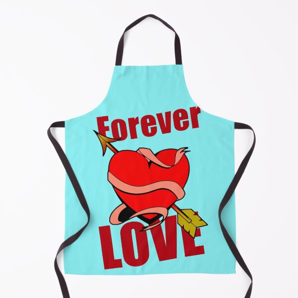 Item preview, Forever Love heart with arrow and banner designed and sold by Mauswohn.