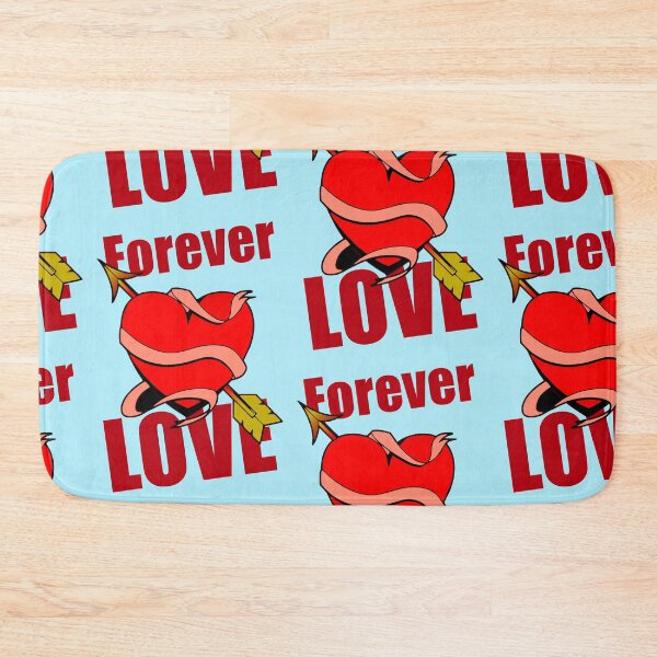 Item preview, Forever Love heart with arrow and banner designed and sold by Mauswohn.