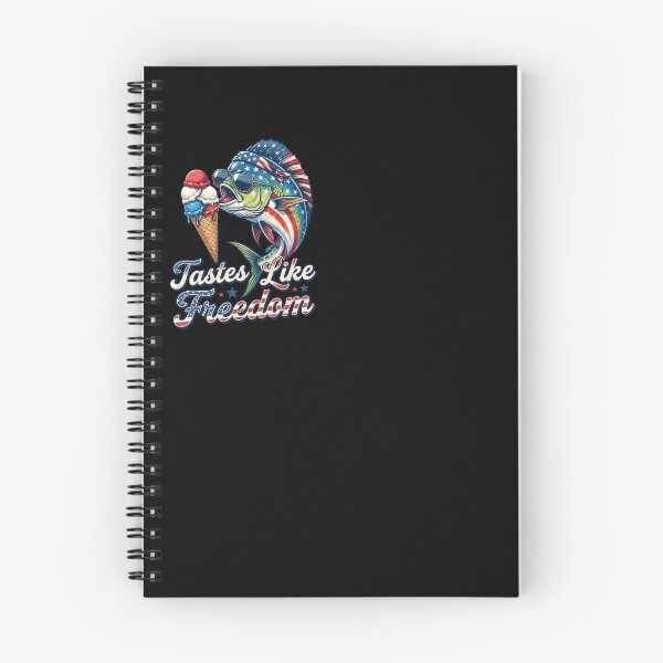 Item preview, Patriotic Fishing 4th of July Tastes Like Freedom designed and sold by KroghDs.
