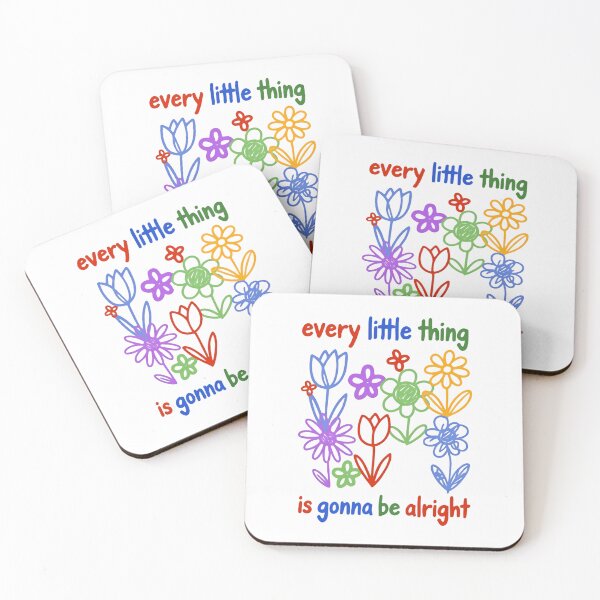 Item preview, Every Little Thing Is Gonna Be Alright Faith Rise Shine designed and sold by RetroMini2026.