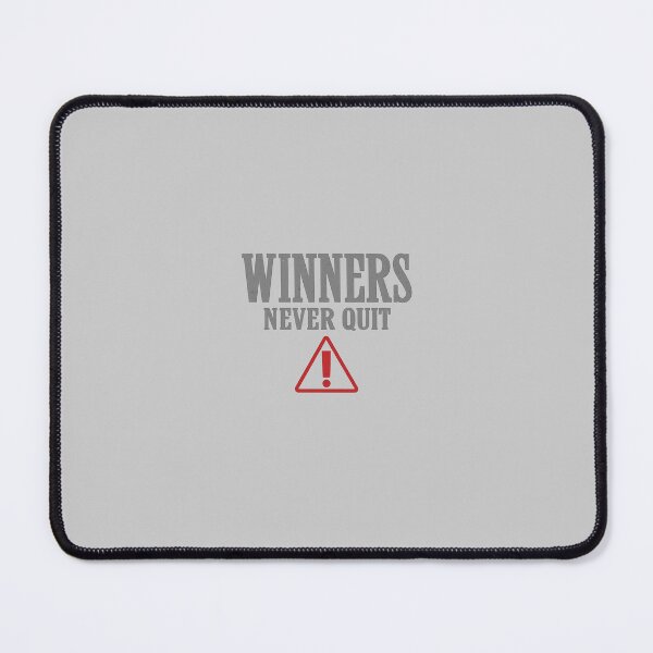 Item preview, Winners Never Quit designed and sold by SeanTee.