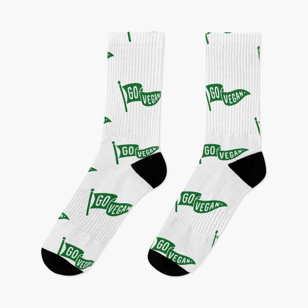 Item preview, Go Vegan Flag designed and sold by Plant Cult.