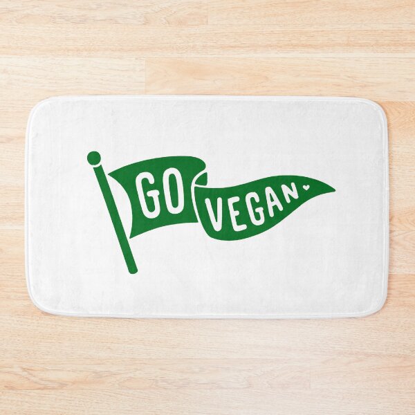 Item preview, Go Vegan Flag designed and sold by Plant Cult.