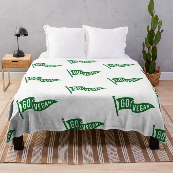 Item preview, Go Vegan Flag designed and sold by Plant Cult.